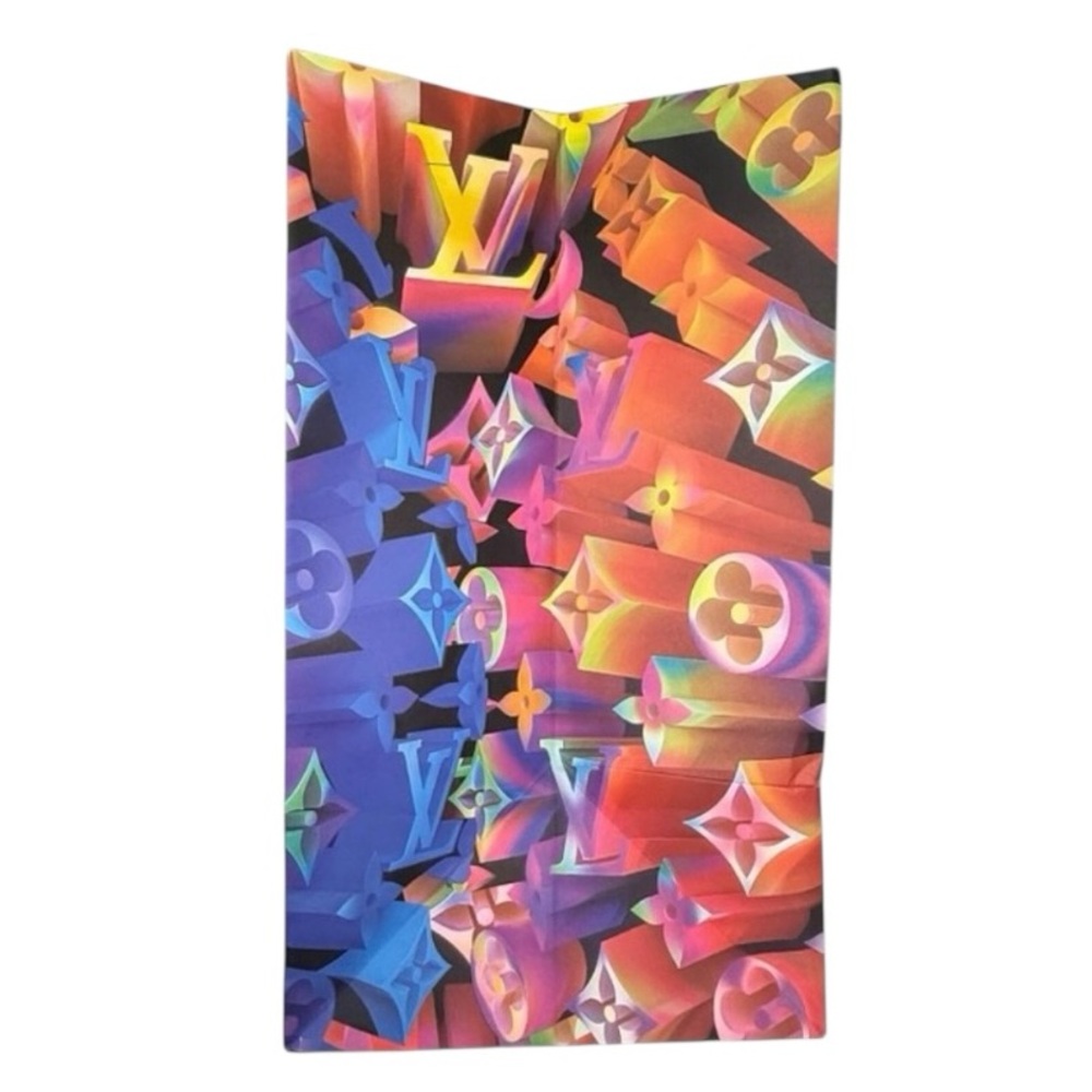 Louis Vuitton XL Multicolor Shopping Display Bag Limited Edition Boutique Decor - Picture 8 of 15